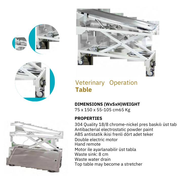 Veterinary Operation Table