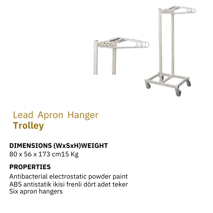 Lead Apron Hanger Trolley