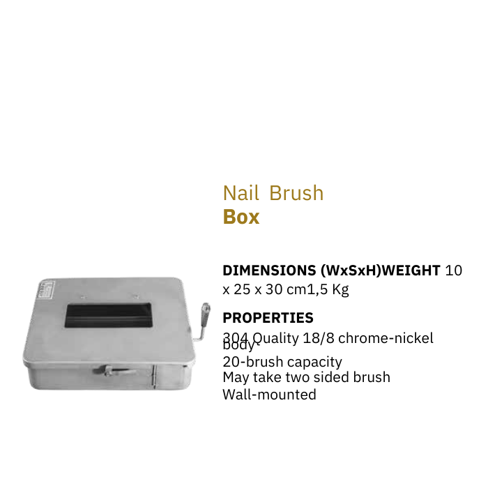 Nail Brush Box