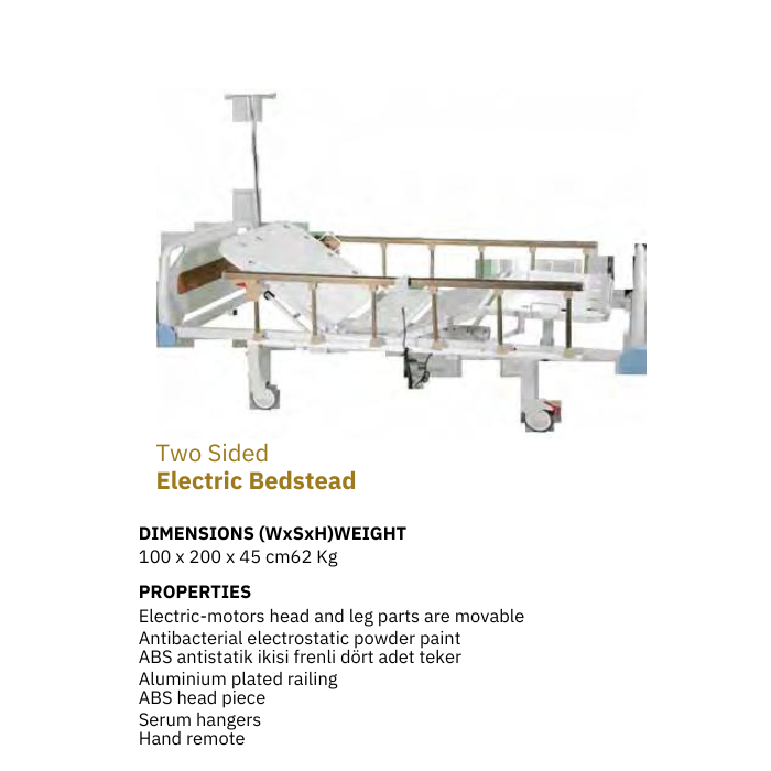 Two Sided  Electric Bedstead