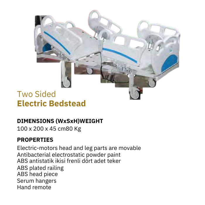 Two Sided  Electric Bedstead