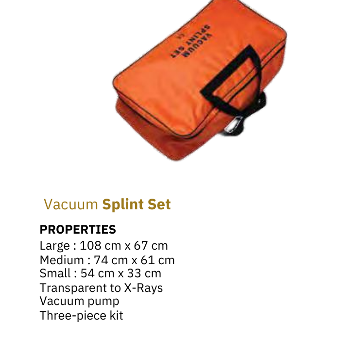 Vacuum Splint Set