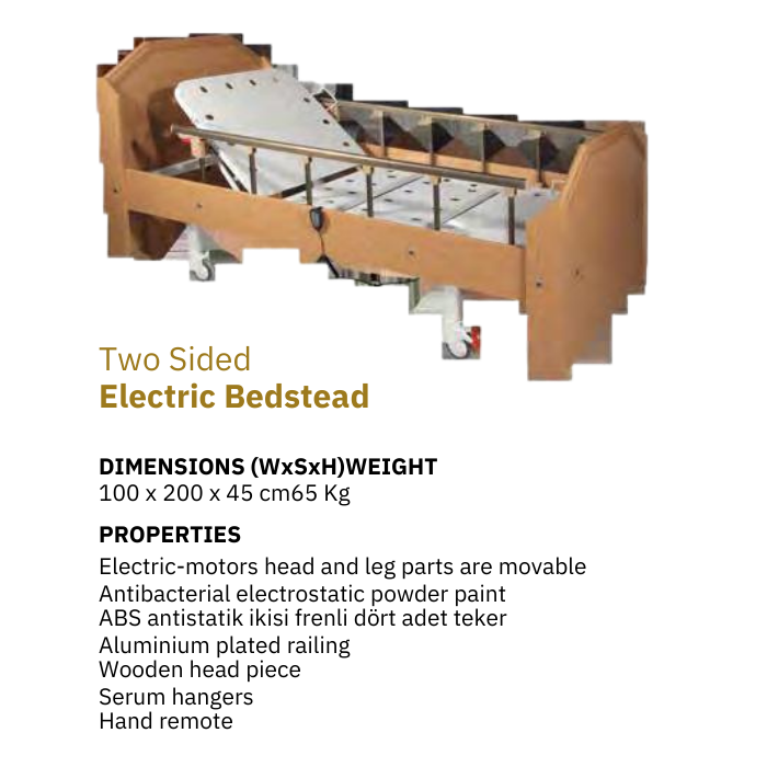 Two Sided  Electric Bedstead