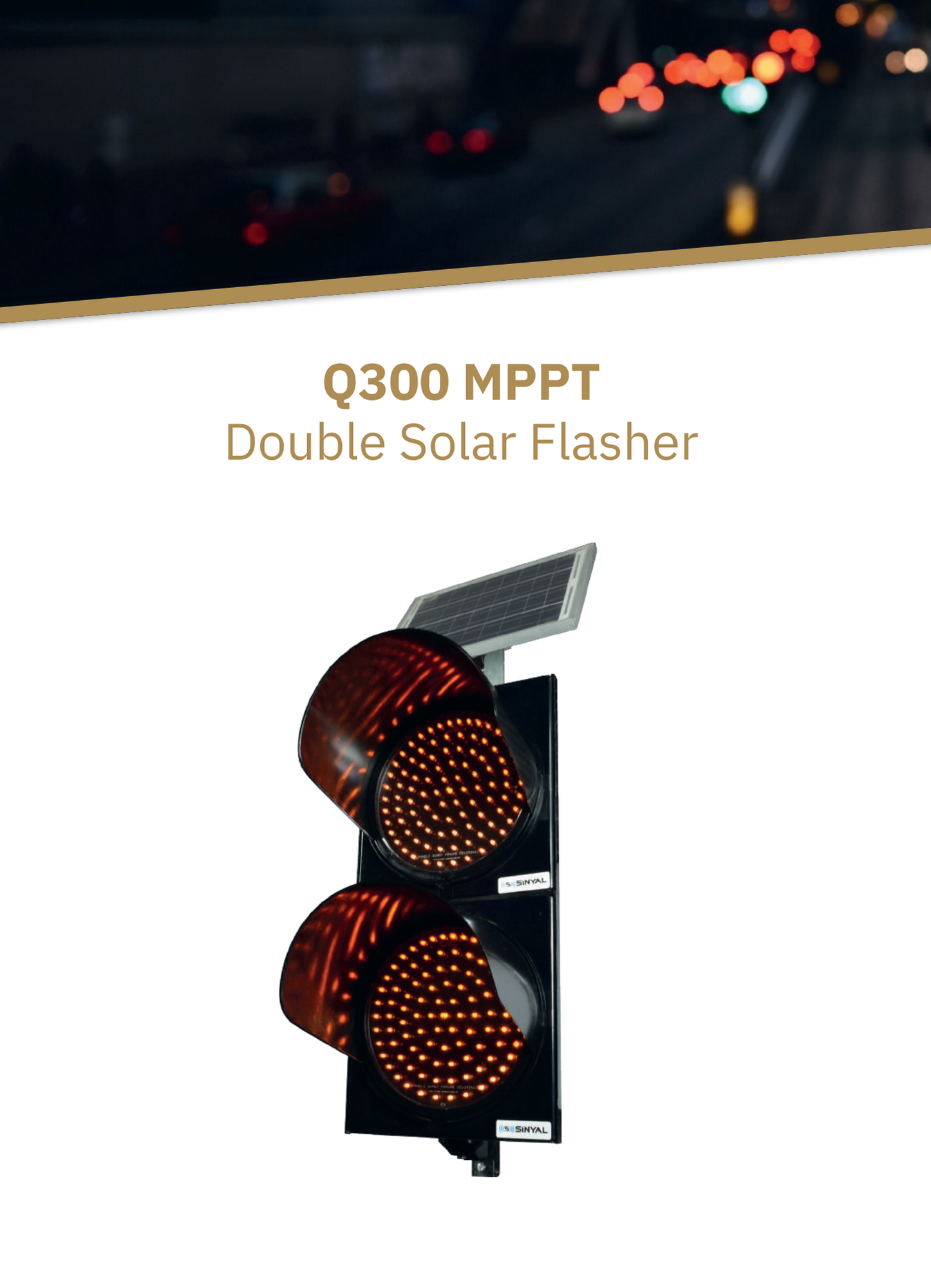 Q300 MPPT Double Solar Flasher