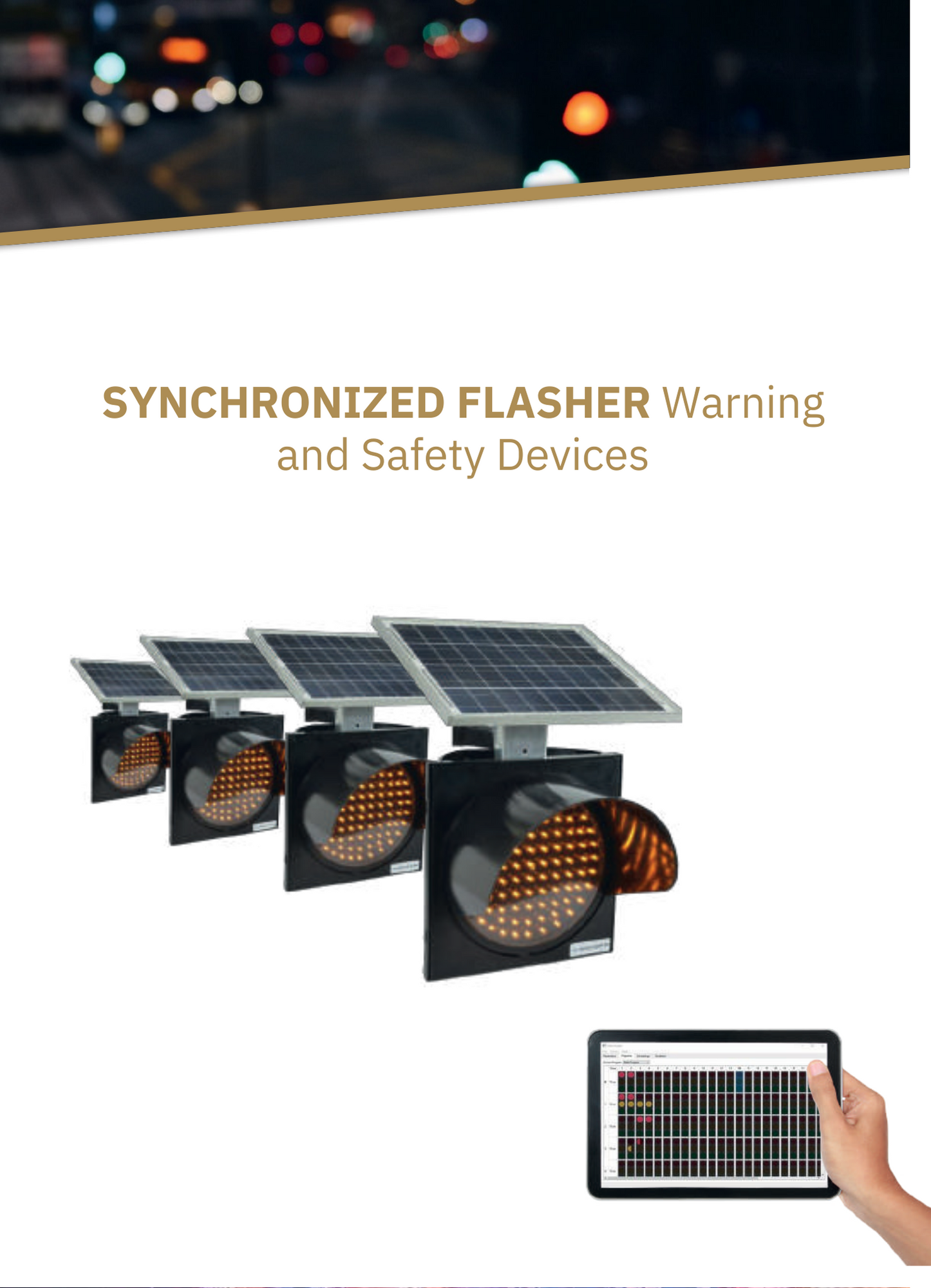 SYNCHRONIZED FLASHER Warning and Safety Devices