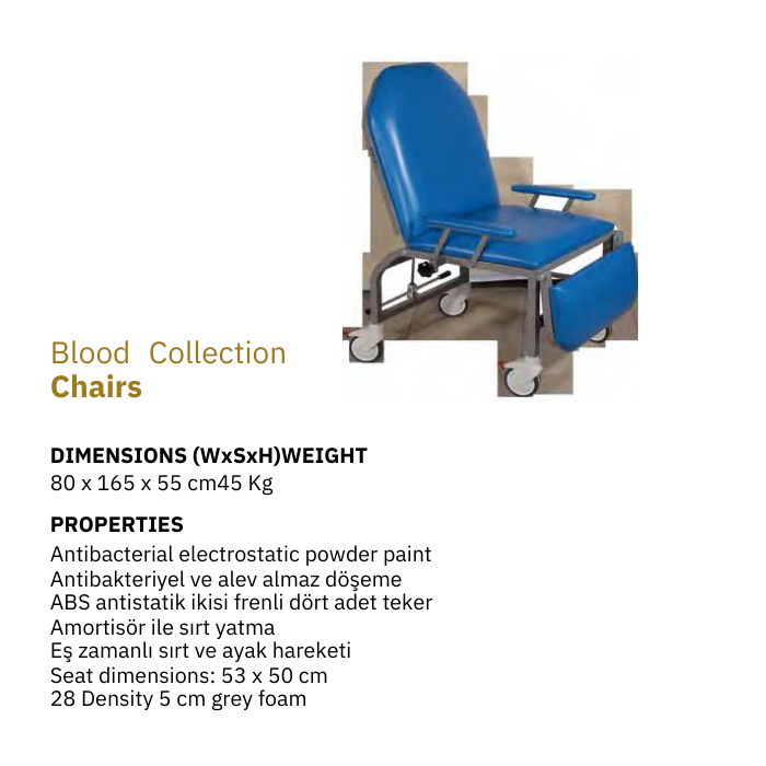 Blood Collection Chairs