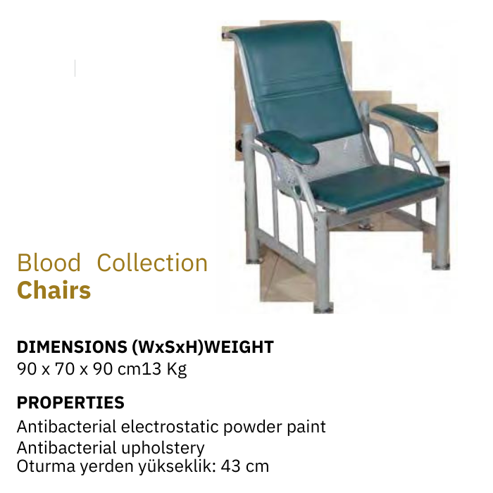 Blood Collection Chairs