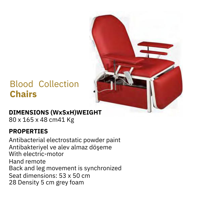 Blood Collection Chairs