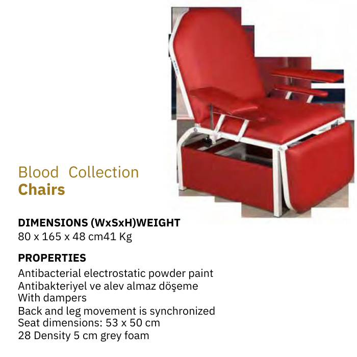 Blood Collection Chairs