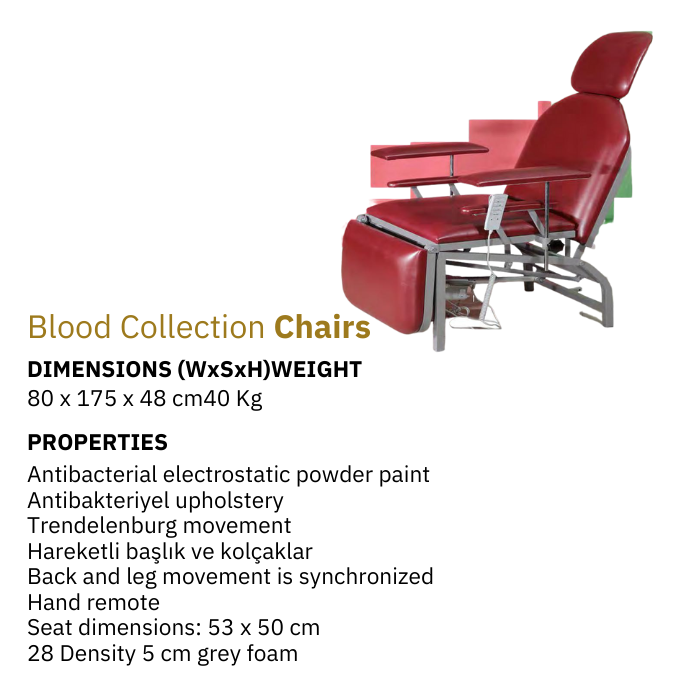 Blood Collection Chairs