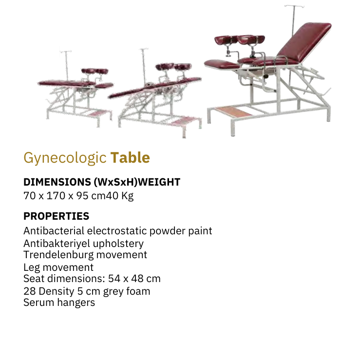 Gynecologic Table