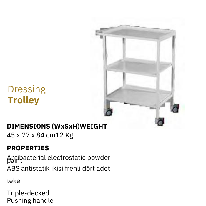 Dressing Trolley